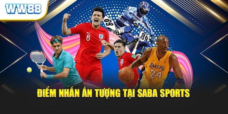 Điểm nhấn ấn tượng tại Saba Sports