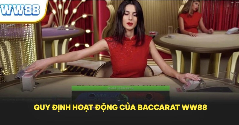 Quy định hoạt động Baccarat WW88