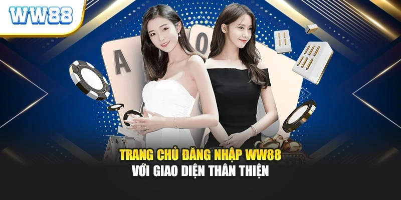 Trang chủ đăng nhập ww88 với giao diện thân thiện