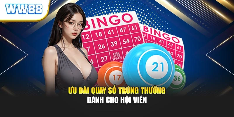 Ưu đãi quay số trúng thưởng dành cho hội viên